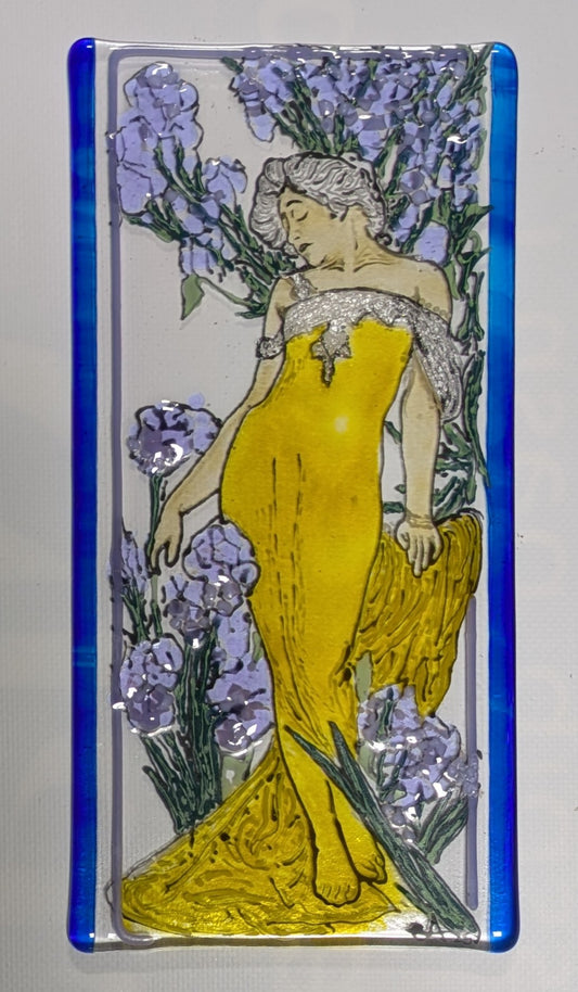 Mucha inspired Gass Art