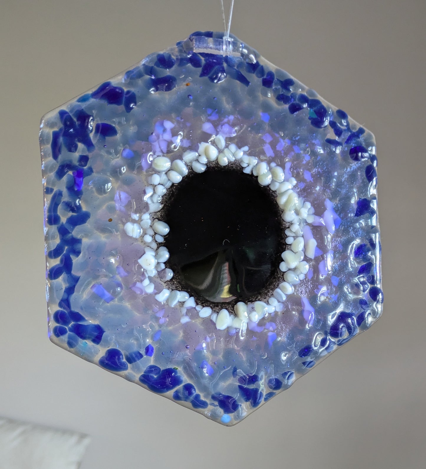 Blue meditation drishti