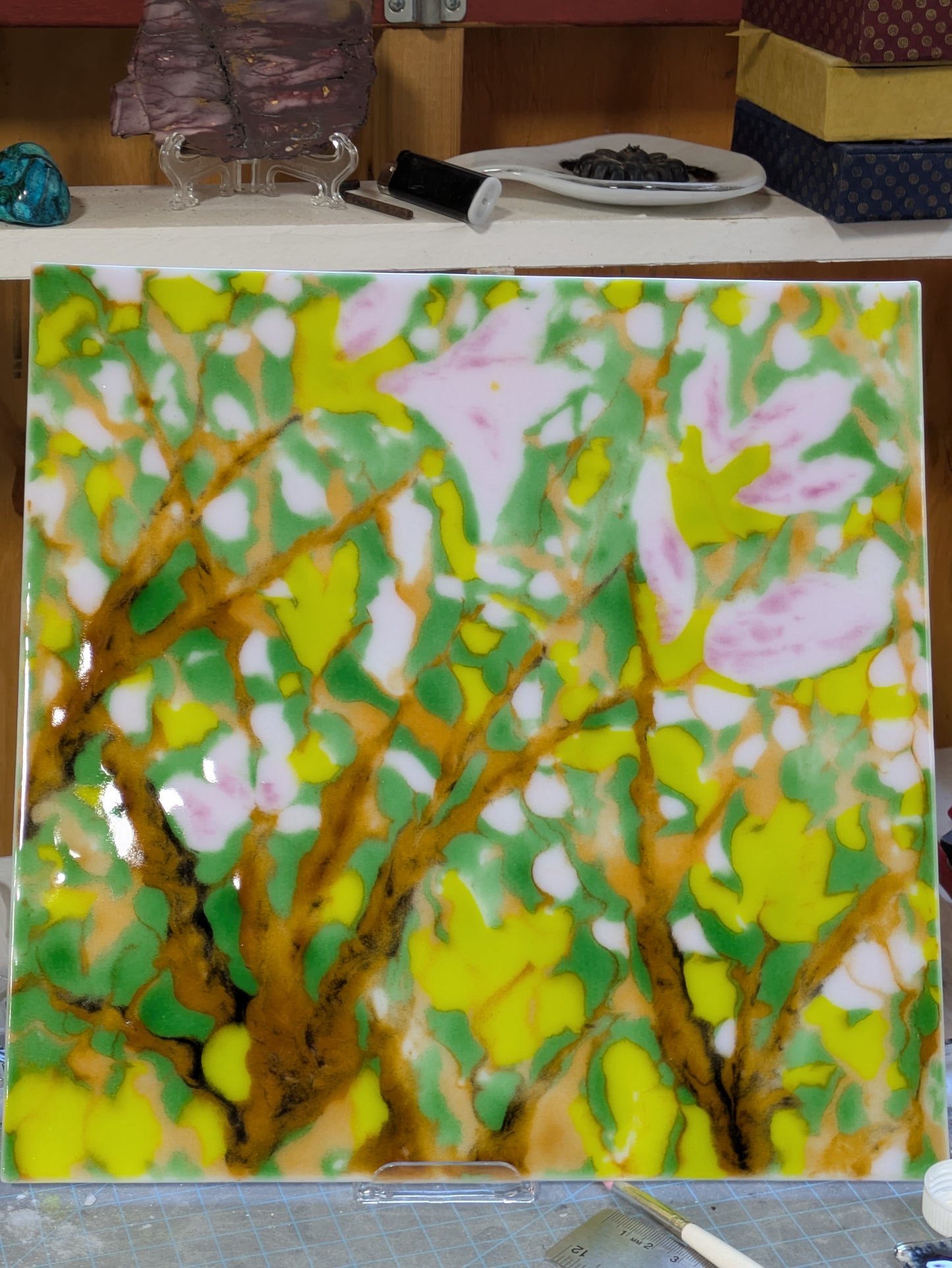 Become a fused glass artist intensive